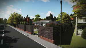 One Story Steel Frame House With 2 Bedrooms Number 081-086 - home exterior design video thumbnail