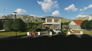 Two Story Steel Frame House With Five Bedrooms Model 303-051 - modern home exterior video thumbnail