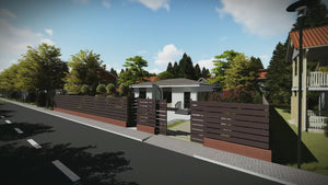 Single Story Steel Frame House With 2 Bedrooms Model 076-072 - house design video thumbnail