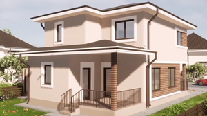 2 Story Steel Frame House With 4 Bedrooms Number 198-091 - home design video thumbnail
