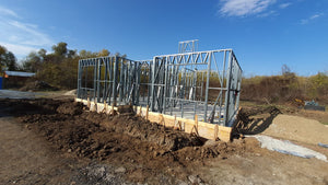 155 sqm House Project, Ground Floor Metal Structure Installation thumbnail