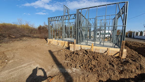 155 sqm House Project, Ground Floor Metal Structure Installation thumbnail
