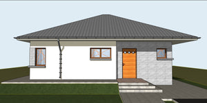 120 sqm House Project in Braila, Wall Structure Assembly thumbnail