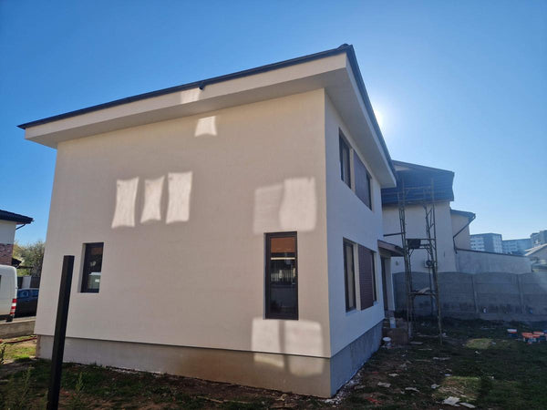 proiect casa cu etaj pe structura metalica