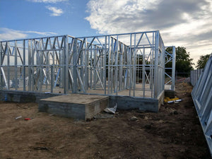 120 sqm House Project in Braila, Wall Structure Assembly thumbnail