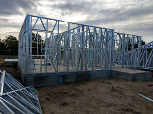120 sqm House Project in Braila, Wall Structure Assembly thumbnail