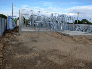 120 sqm House Project in Braila, Wall Structure Assembly thumbnail