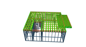 Two-Story 134 sqm Metal Structure House Installation in the Province thumbnail