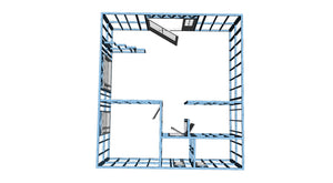 Two-Story 134 sqm Metal Structure House Installation in the Province thumbnail