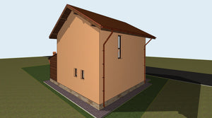 Exterior Cladding of a Metal Structure House with Fiber Cement thumbnail