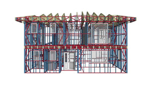 Light Metal Structure Installation for a Two-Story House Project thumbnail