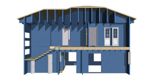 OSB and Extruded Polystyrene Cladding for Parapets and Soffits, Spackle Application thumbnail