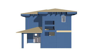 OSB and Extruded Polystyrene Cladding for Parapets and Soffits, Spackle Application thumbnail
