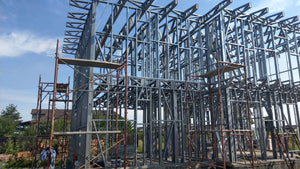 Completed Installation of Metal Structure for a 190 sqm House Project thumbnail