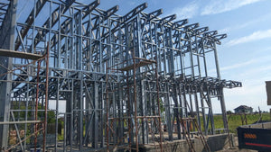 Completed Installation of Metal Structure for a 190 sqm House Project thumbnail
