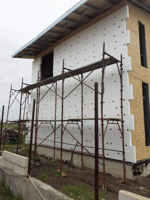 2 Story House Project, Expanded Spongy EPS 80 Polystyrene Installation
 thumbnail