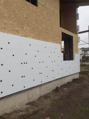 2 Story House Project, Expanded Spongy EPS 80 Polystyrene Installation
 thumbnail