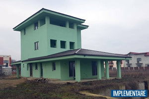 House Project with Application of Siliconized Decorative Plaster thumbnail