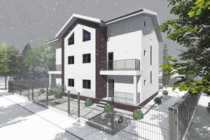 Formwork for Metal Duplex House Foundation and Perimeter Fence Excavation thumbnail