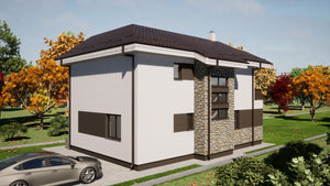 Metal Frame Installation for a Two-Story 206 sqm House Project thumbnail