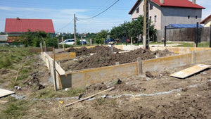 Formwork for Metal Duplex House Foundation and Perimeter Fence Excavation thumbnail