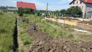 Formwork for Metal Duplex House Foundation and Perimeter Fence Excavation thumbnail