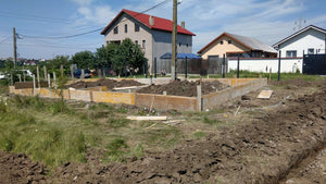 Formwork for Metal Duplex House Foundation and Perimeter Fence Excavation thumbnail