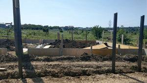 Formwork for Metal Duplex House Foundation and Perimeter Fence Excavation thumbnail