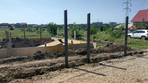Formwork for Metal Duplex House Foundation and Perimeter Fence Excavation thumbnail