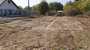 155 sqm Metal House Project, Foundation Layout Stage thumbnail