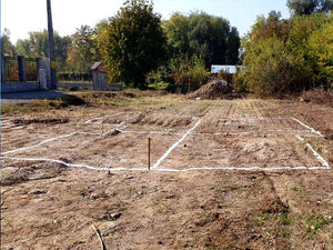 155 sqm Metal House Project, Foundation Layout Stage thumbnail