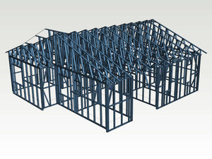 220 sqm House Project – Metal Structure Installation thumbnail