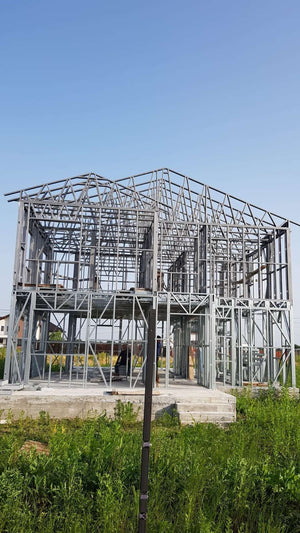220 sqm House Project – Metal Structure Installation thumbnail