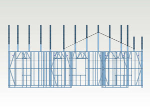 220 sqm House Project – Metal Structure Installation thumbnail