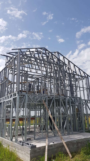 220 sqm House Project – Metal Structure Installation thumbnail