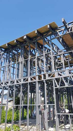 220 sqm House Project – Metal Structure Installation thumbnail
