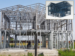 220 sqm House Project – Metal Structure Installation thumbnail