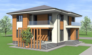 293 sqm Two-Story House Model Designed in Ilfov County thumbnail