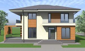 293 sqm Two-Story House Model Designed in Ilfov County thumbnail