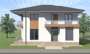 293 sqm Two-Story House Model Designed in Ilfov County thumbnail