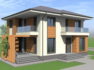 293 sqm Two-Story House Model Designed in Ilfov County thumbnail