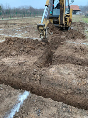 162 sqm Snagov House Project, Foundation Layout and Excavation thumbnail