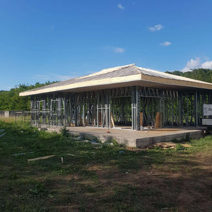 320 sqm Snagov House Project, OSB Roof Installation thumbnail