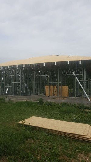 320 sqm Snagov House Project, OSB Roof Installation thumbnail