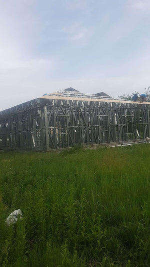 320 sqm Snagov House Project, OSB Roof Installation thumbnail