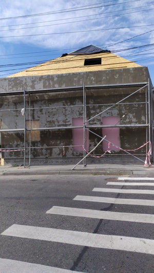 191 sqm Metal House Project in Sibiu, Spackle Application thumbnail