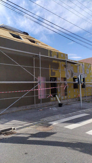 191 sqm Metal House Project in Sibiu, Spackle Application thumbnail