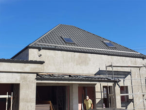191 sqm Metal House Project in Sibiu, Spackle Application thumbnail