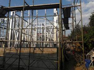 Ground Floor Metal Structure Assembly House Project thumbnail