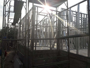 Ground Floor Metal Structure Assembly House Project thumbnail